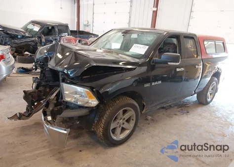 2010 Dodge Ram 1500 Slt/Sport/Trx из США, поврежденный, VIN 1D7RV1GT8AS207536